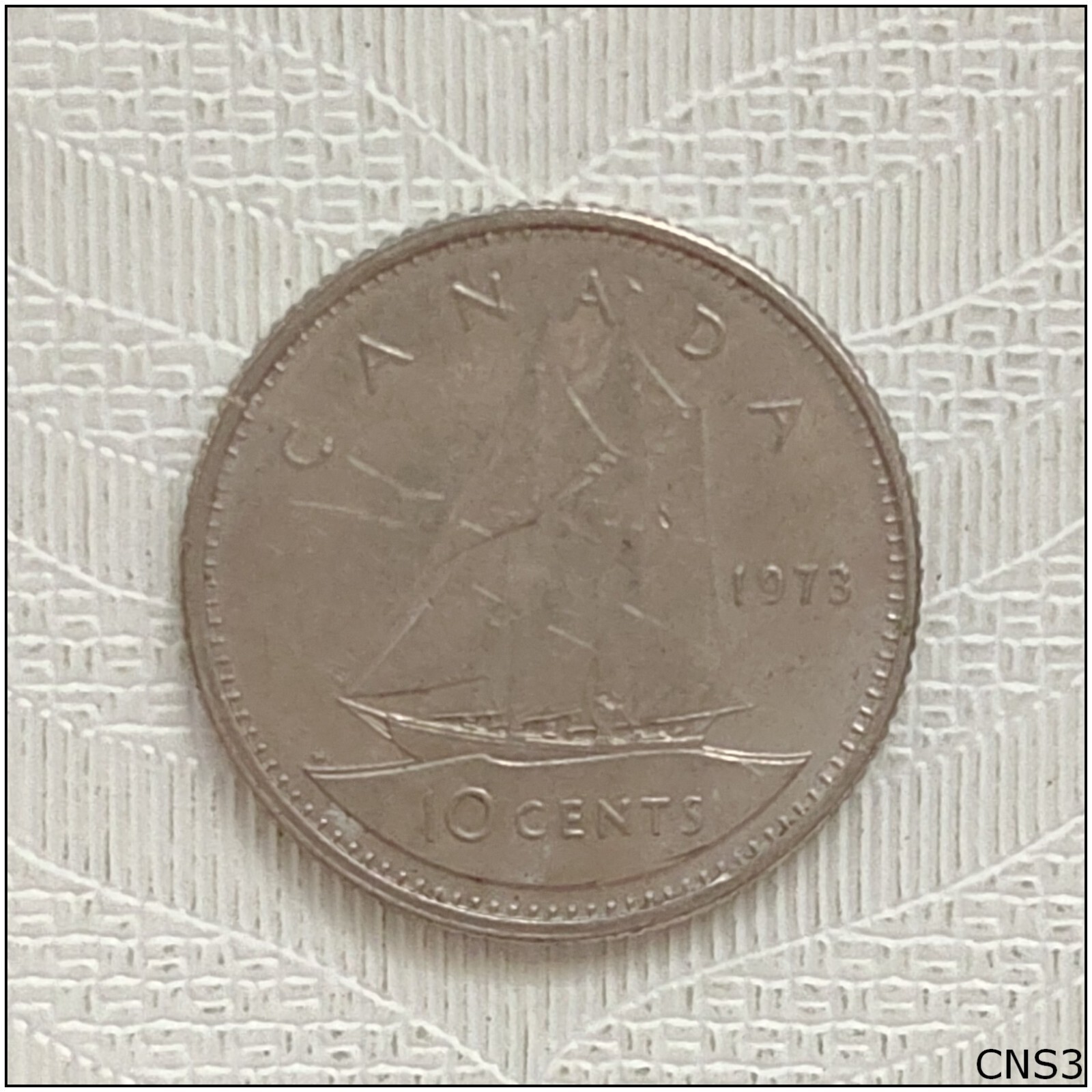 1973 Canada 10 Cents Coin (CNS3)