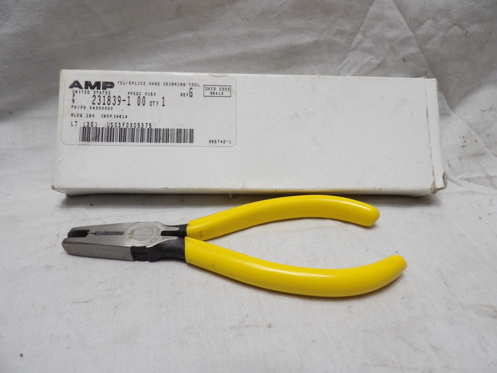 AMP Tel-Splice Hand Crimping Tool 231839-1