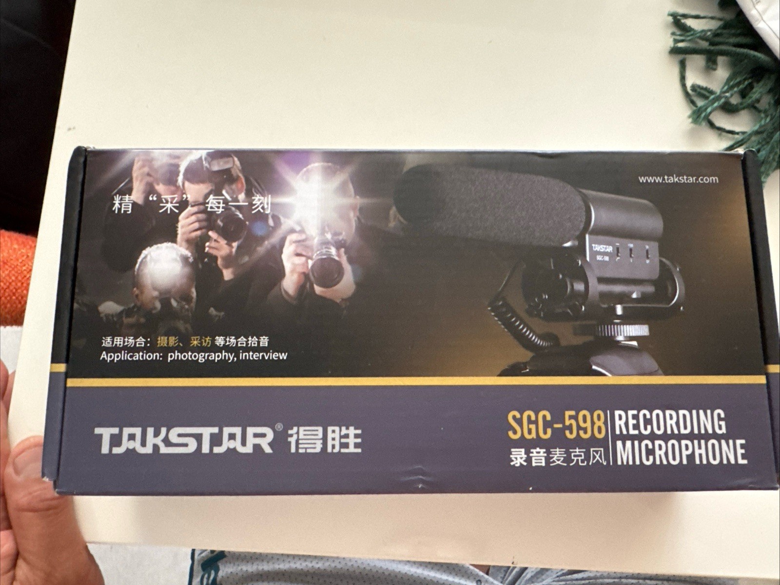 TAKSTAR SGC-598 Interview Microphone