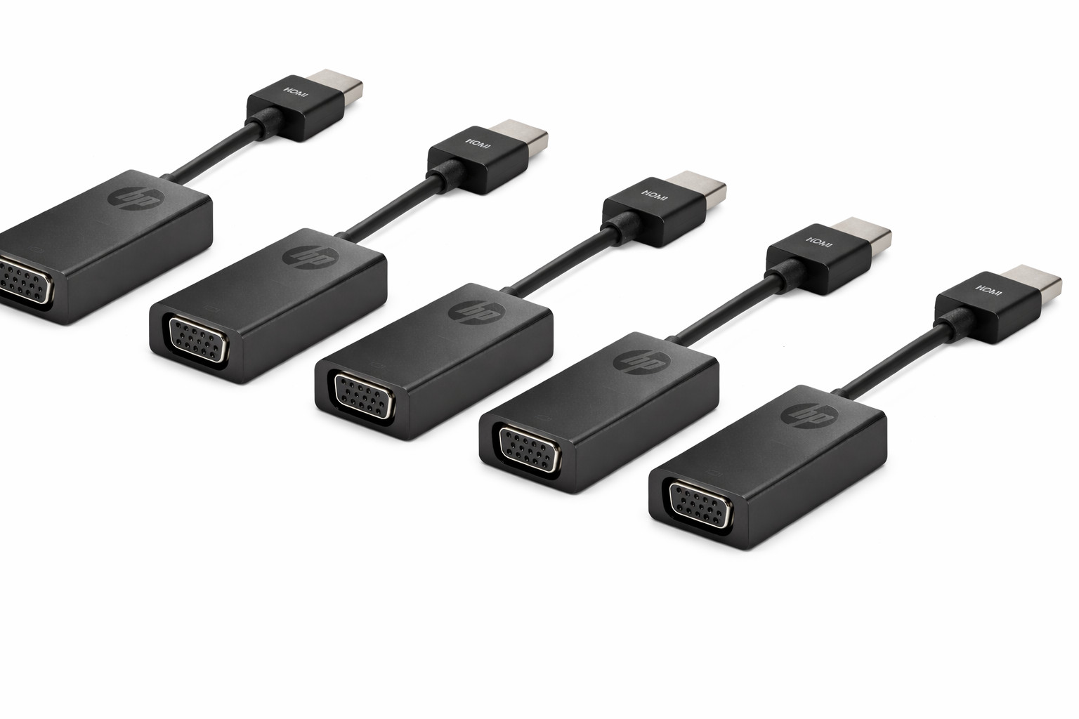 Wholesale Lot of 5 HP HDMI to VGA Adapter TAA compliant 6M147A6#ABA - FREE SHIP!