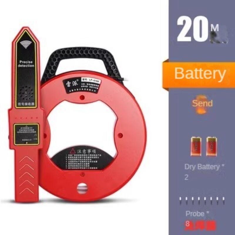 Wireless Pipe Measuring Device Electrical Plastic Pipe PVC Pipe Threading Pipe