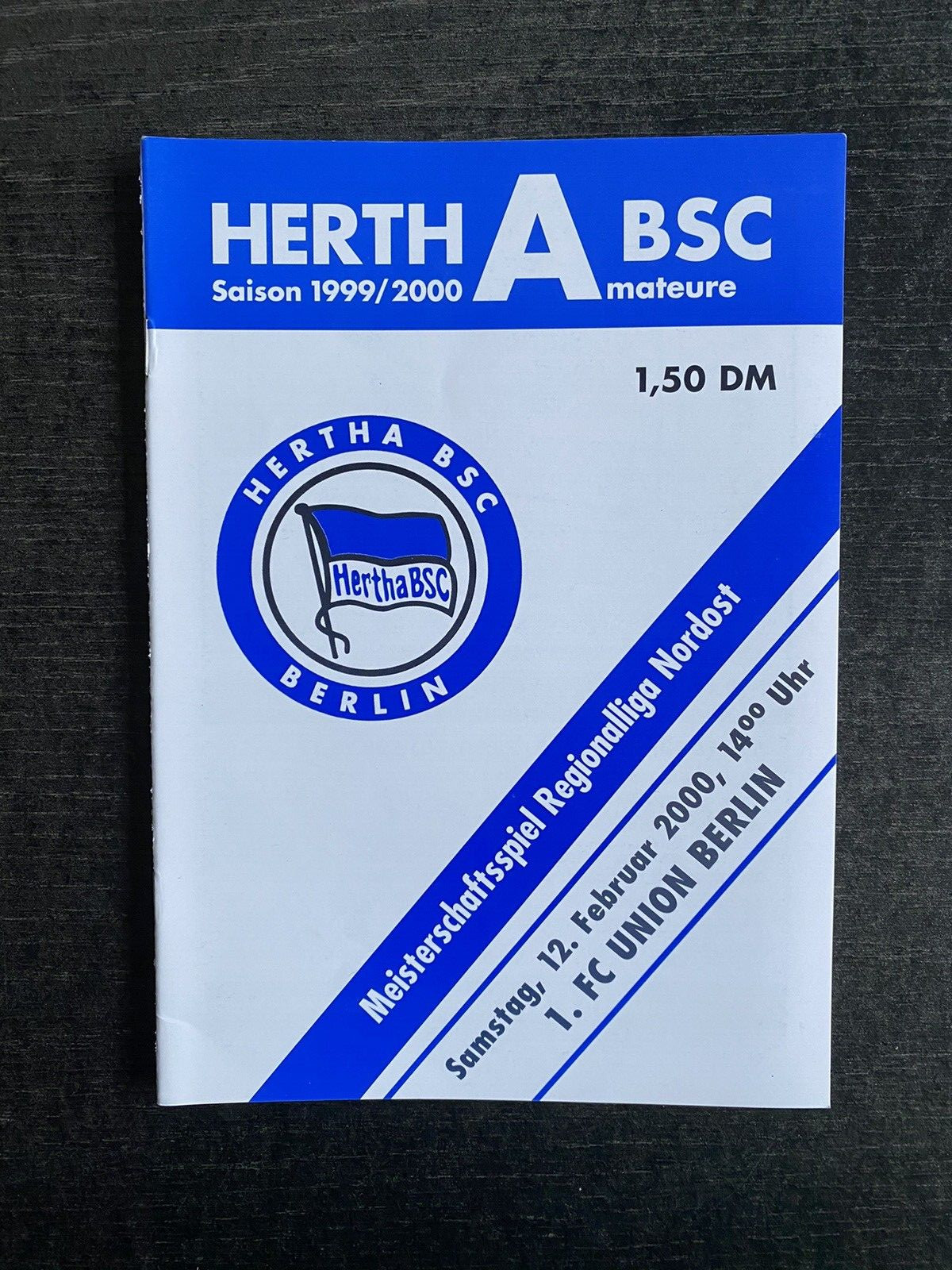 Rl 1999/00 Hertha Bsc (A) - 1. Fc Union Berlin, 12.02.2000