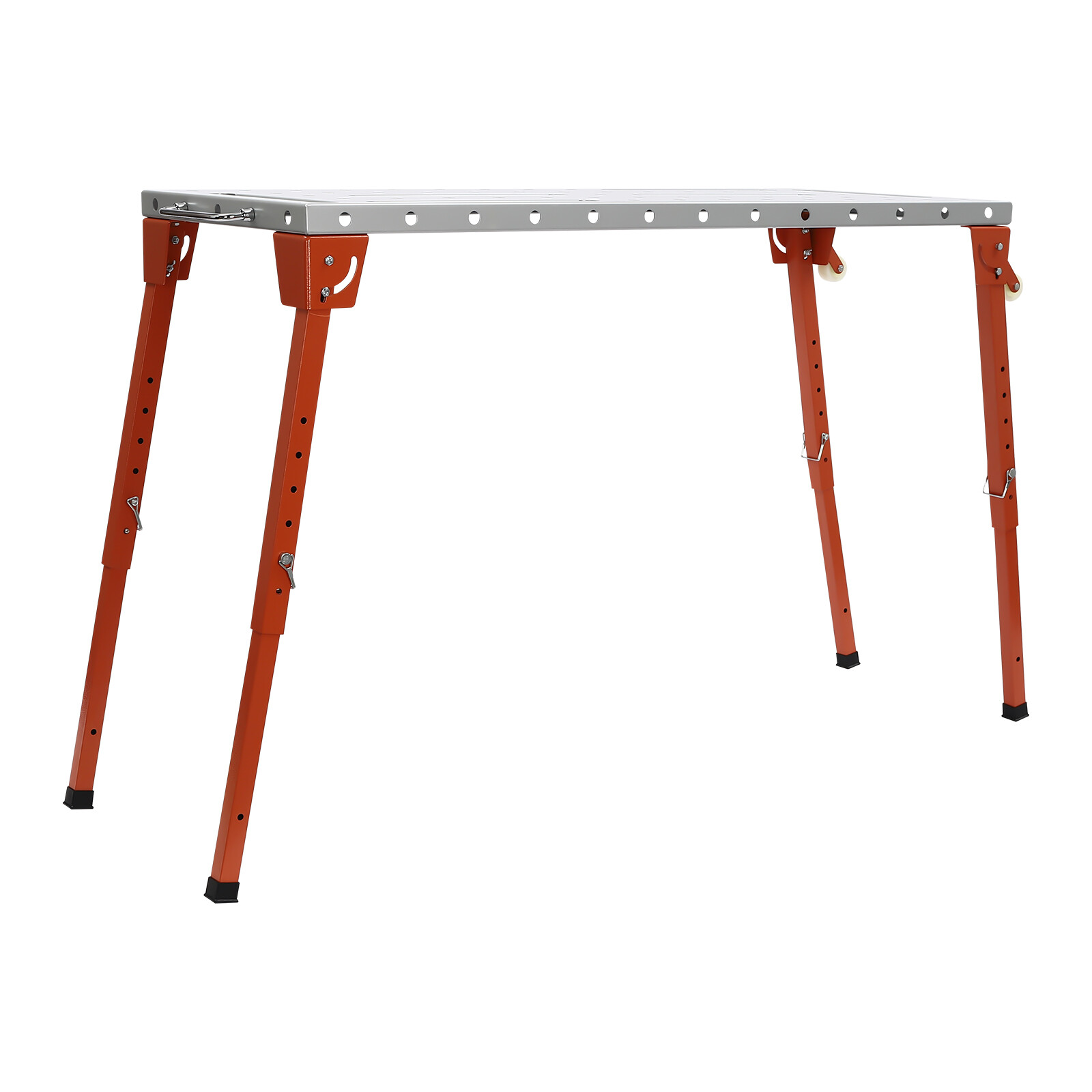 Portable Welding Table Welding Workbench Table Adjustable Folding Work Bench