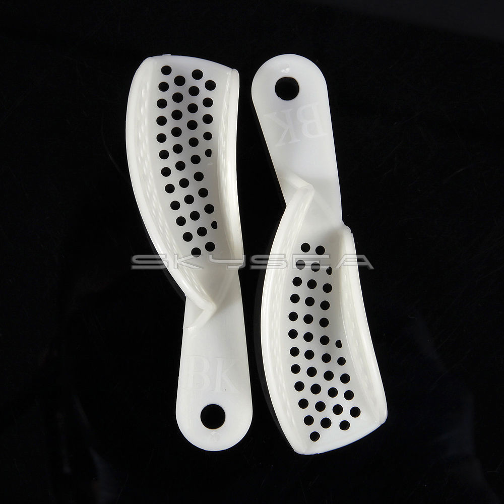 10 pcs Dental Impression Tray Plastic Denture Instruments plastic for teeth