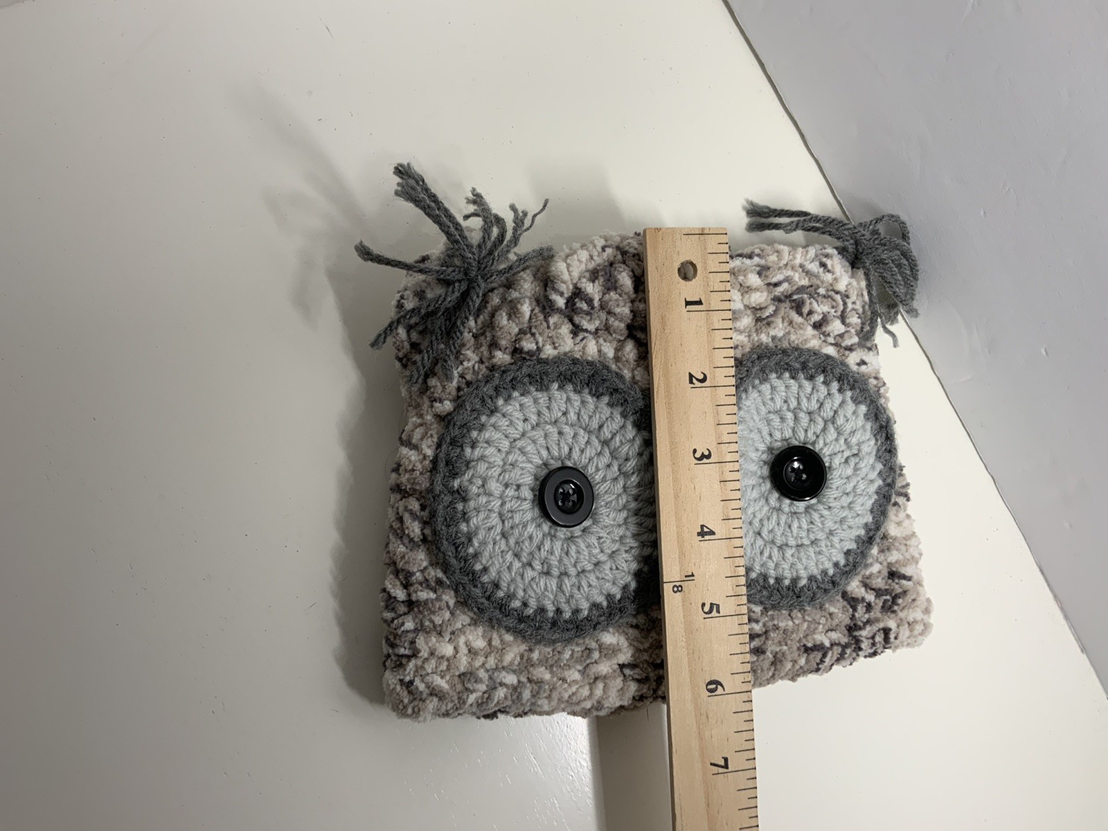 Handmade Crochet Owl Hat