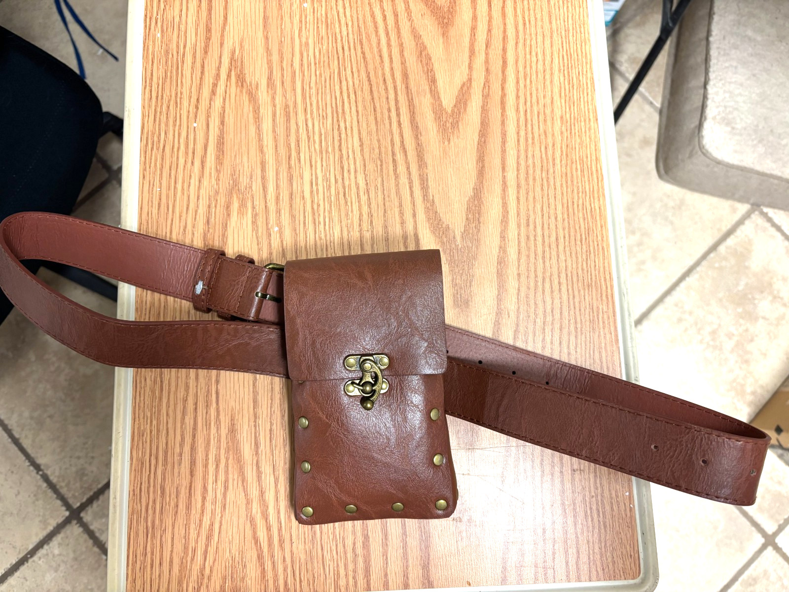 Belt Pouch Waist Bag Fanny Pack Medieval Vintage Leather Pouch Cellphone Holder