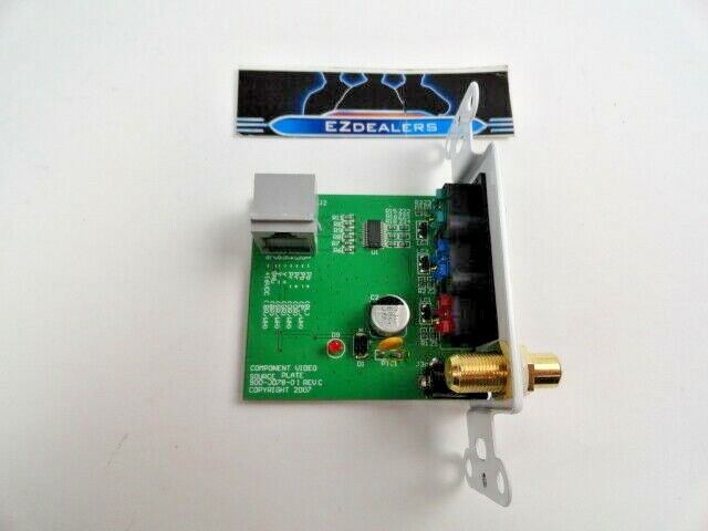 Elan Component Video Source Plate Sender 900-0078-01 Home Audio Video