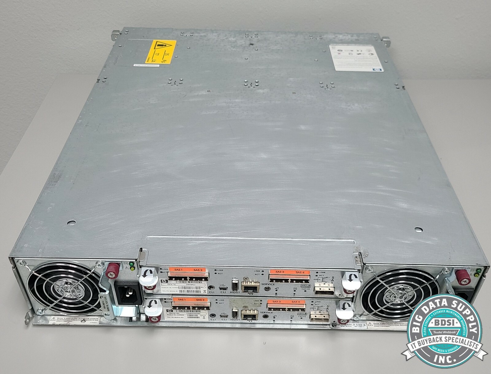 HP, StorageWorks P2000 Dual Controller Array, P/N AW593A