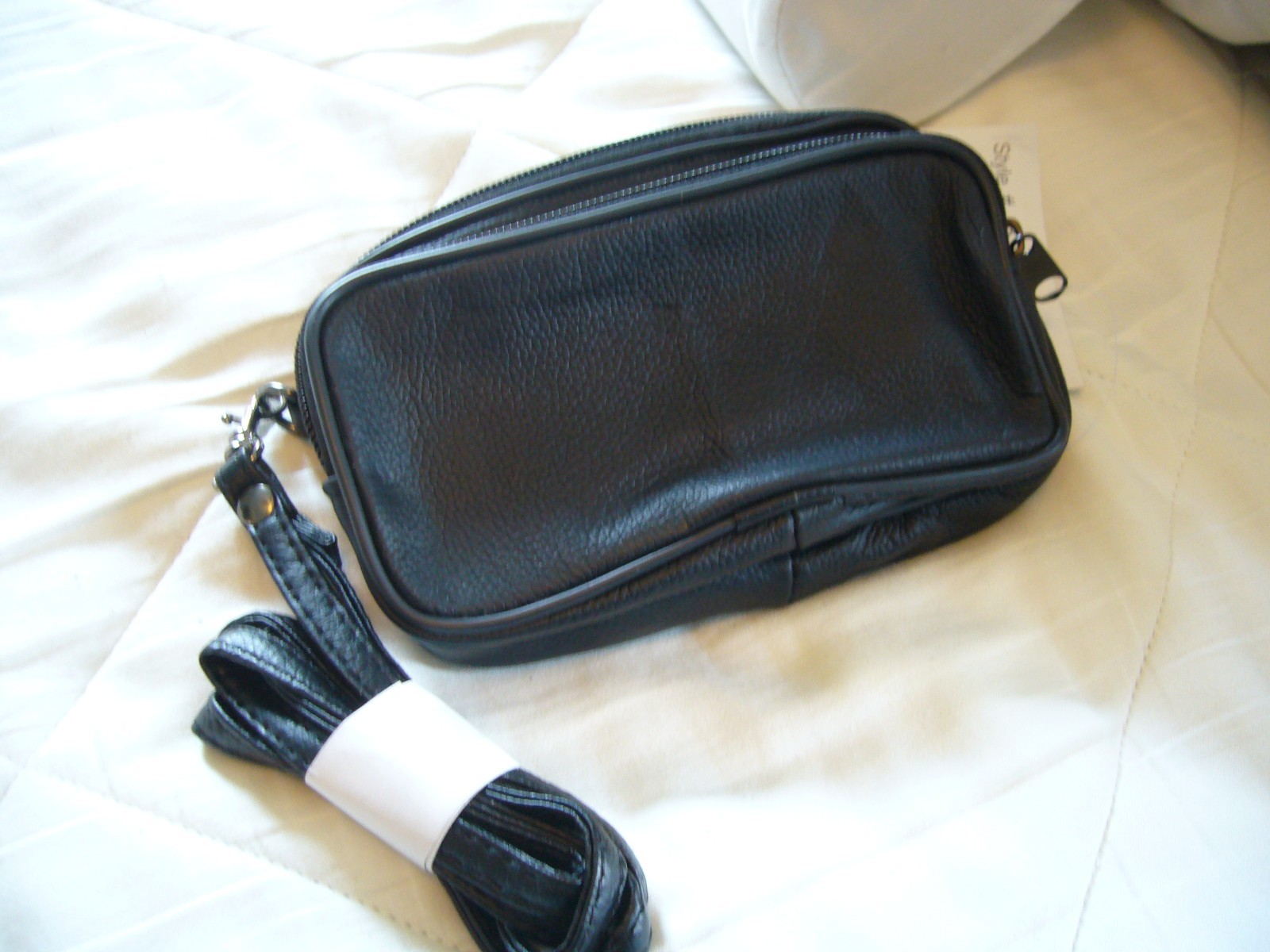 Men's Accessory Bags Soft Leather Women's Utility Bags Tools Wallet Cell Phones