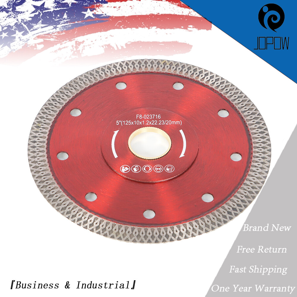 5" Cutting Diamond Saw Blade For Porcelain tile Granite Marble Stone Ceramic new