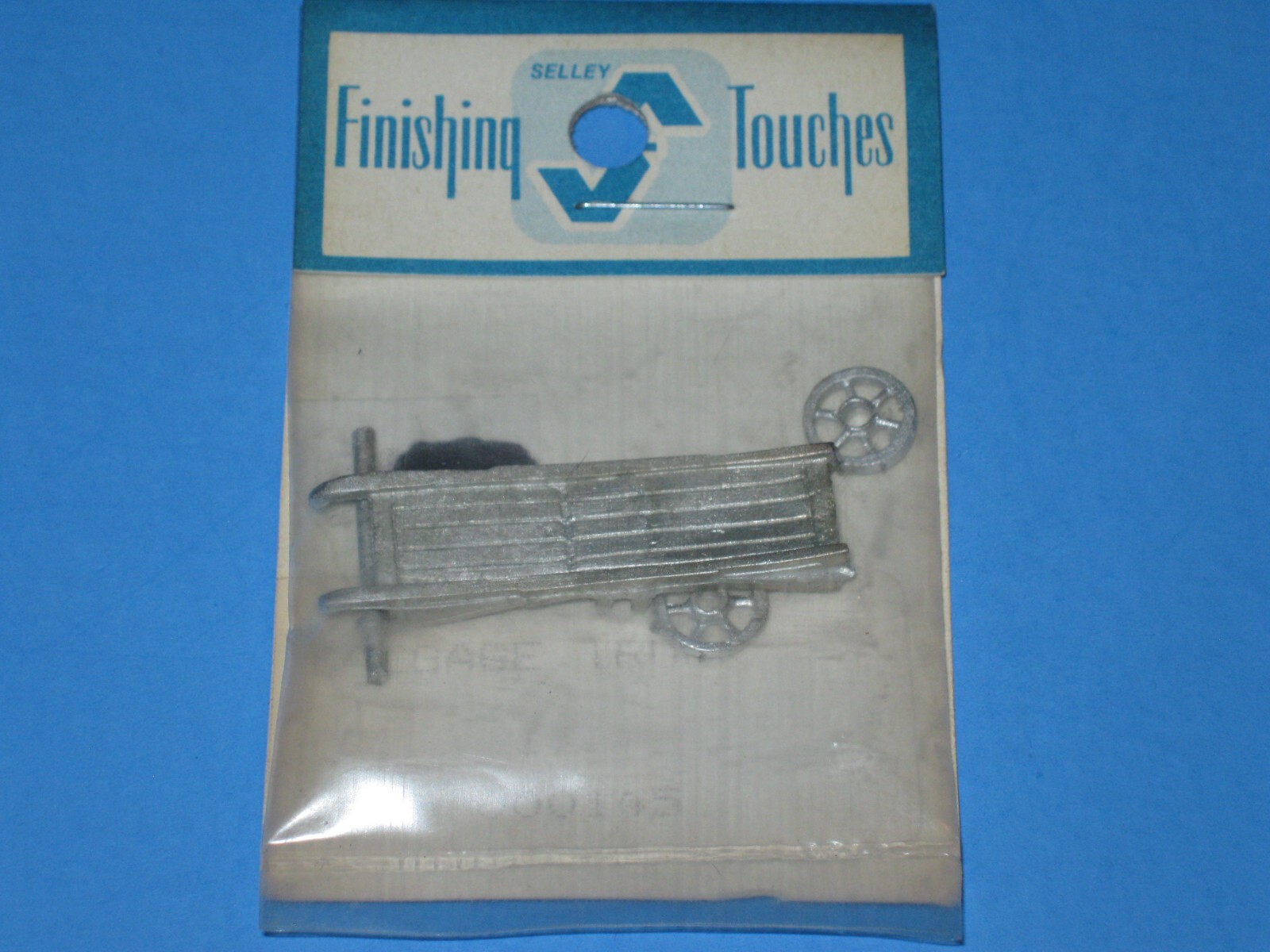 Selley Finishing Touches HO #675-000145, Baggage Truck, 2 Wheel Cart