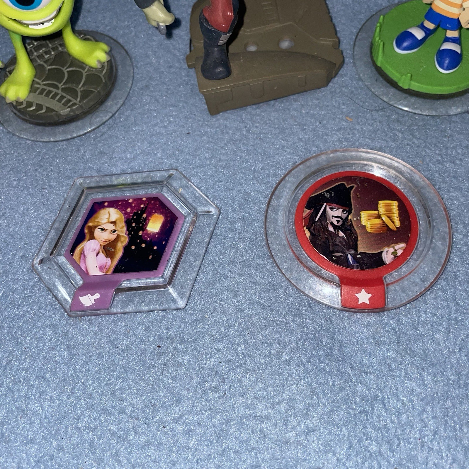 Disney Infinity Figure 1.0 Marvel Phineas Widow Thor Mike Power Discs Drax