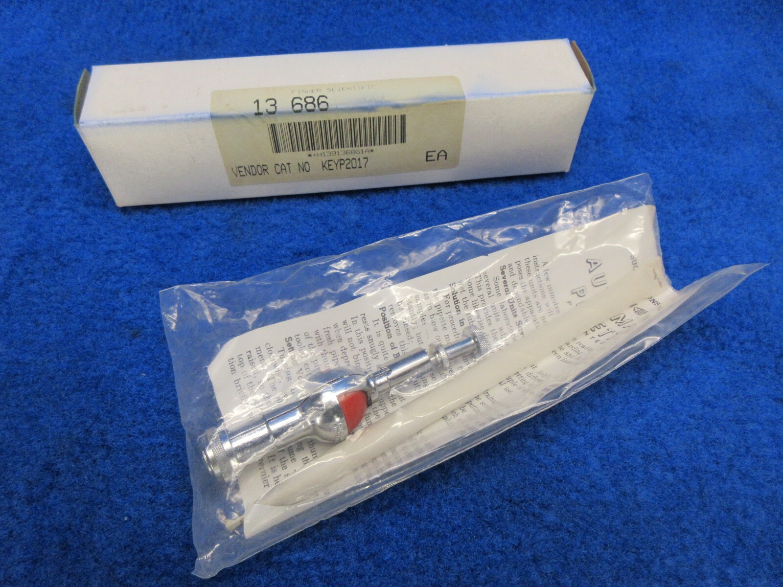 Automatic Pipette 2 mL KSC Kahn Serological Pipet P2017 Fisher 13 686