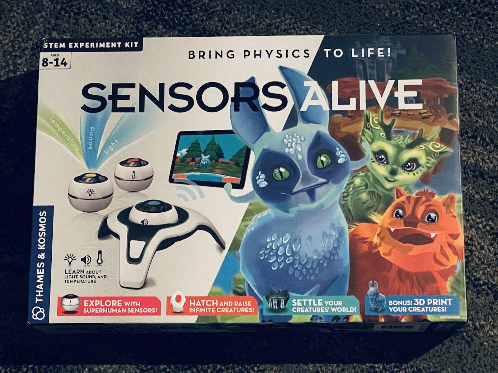Thames & Kosmos Sensors Alive: Bring Physics to Life STEM Science Experiment Kit