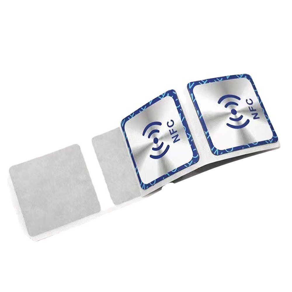 10Pcs NFC NTAG213 RFID Tag Anti-Metal Adhesive Stickers for Android IOS Windows