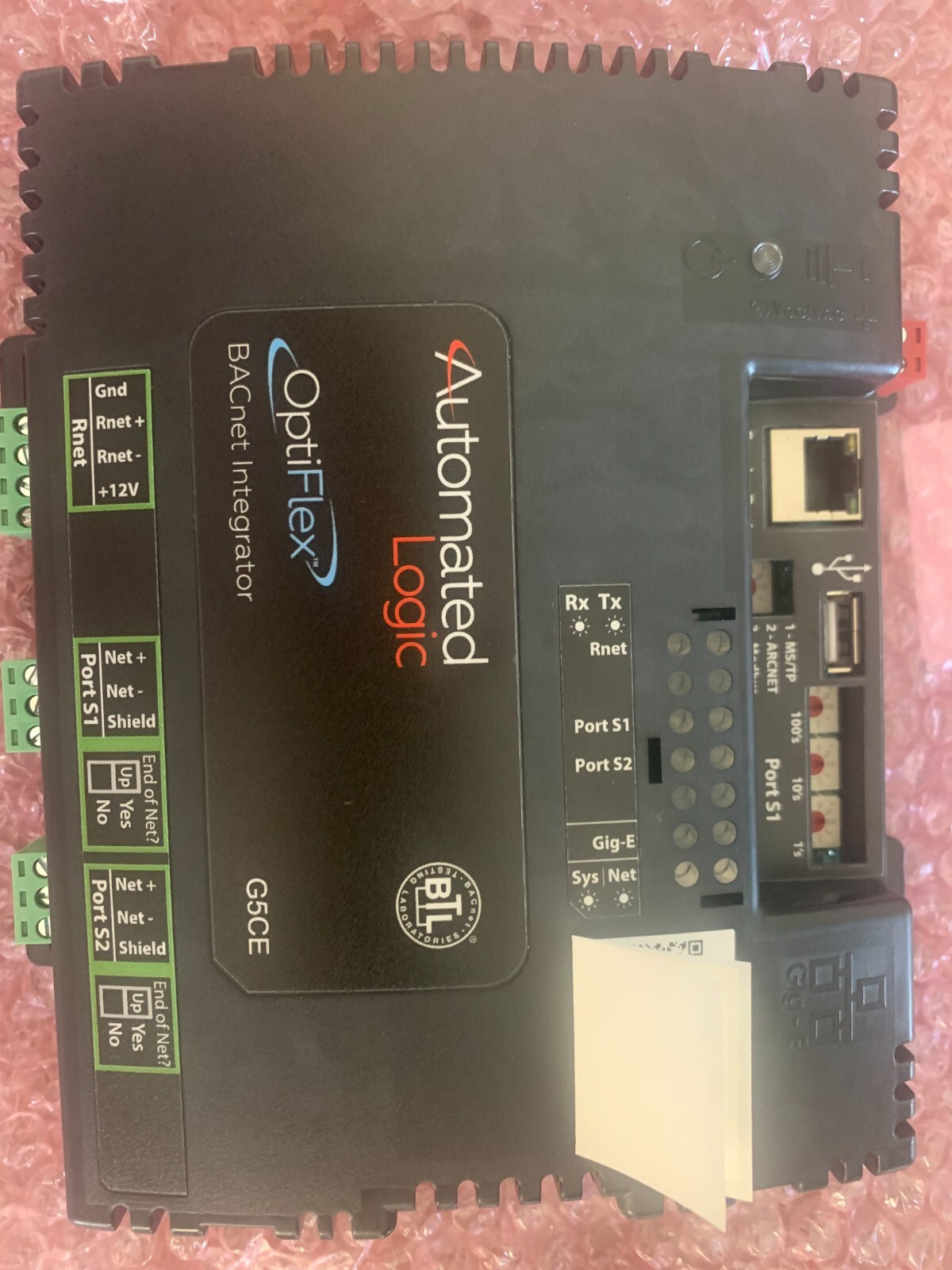 ALC Automated Logic OptiFlex™ BACnet Integrator (G5CE) Arc Net Supported