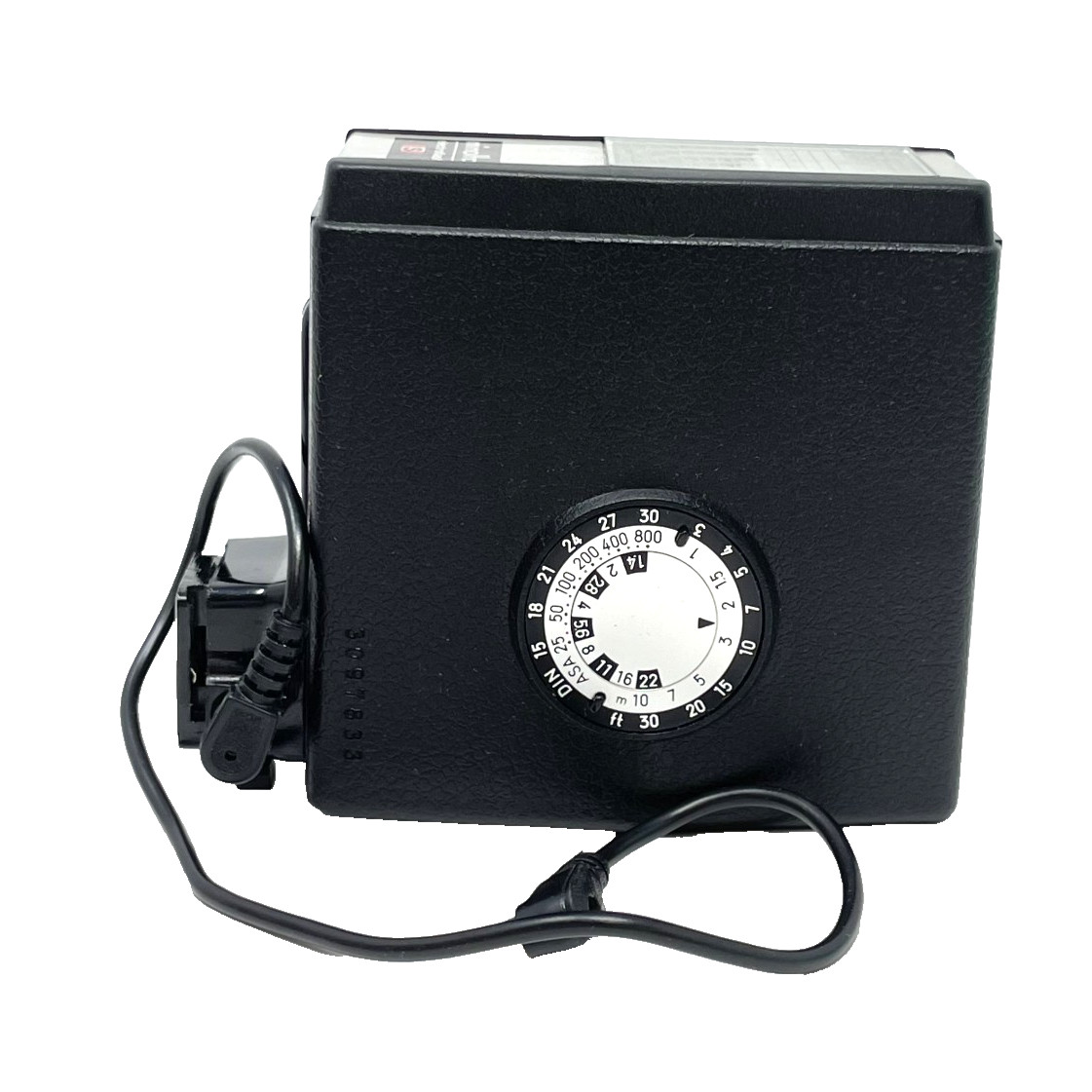 Minolta Electroflash S Shoe Mount Flash with PC Cord and Minolta Leather Case