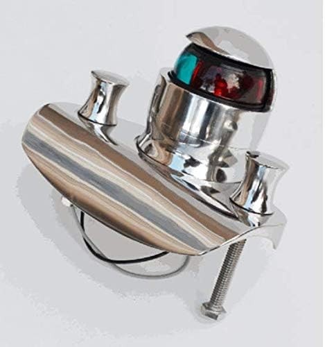 Stainless Steel New Boston Whale Navigation Light/Chock-New Style