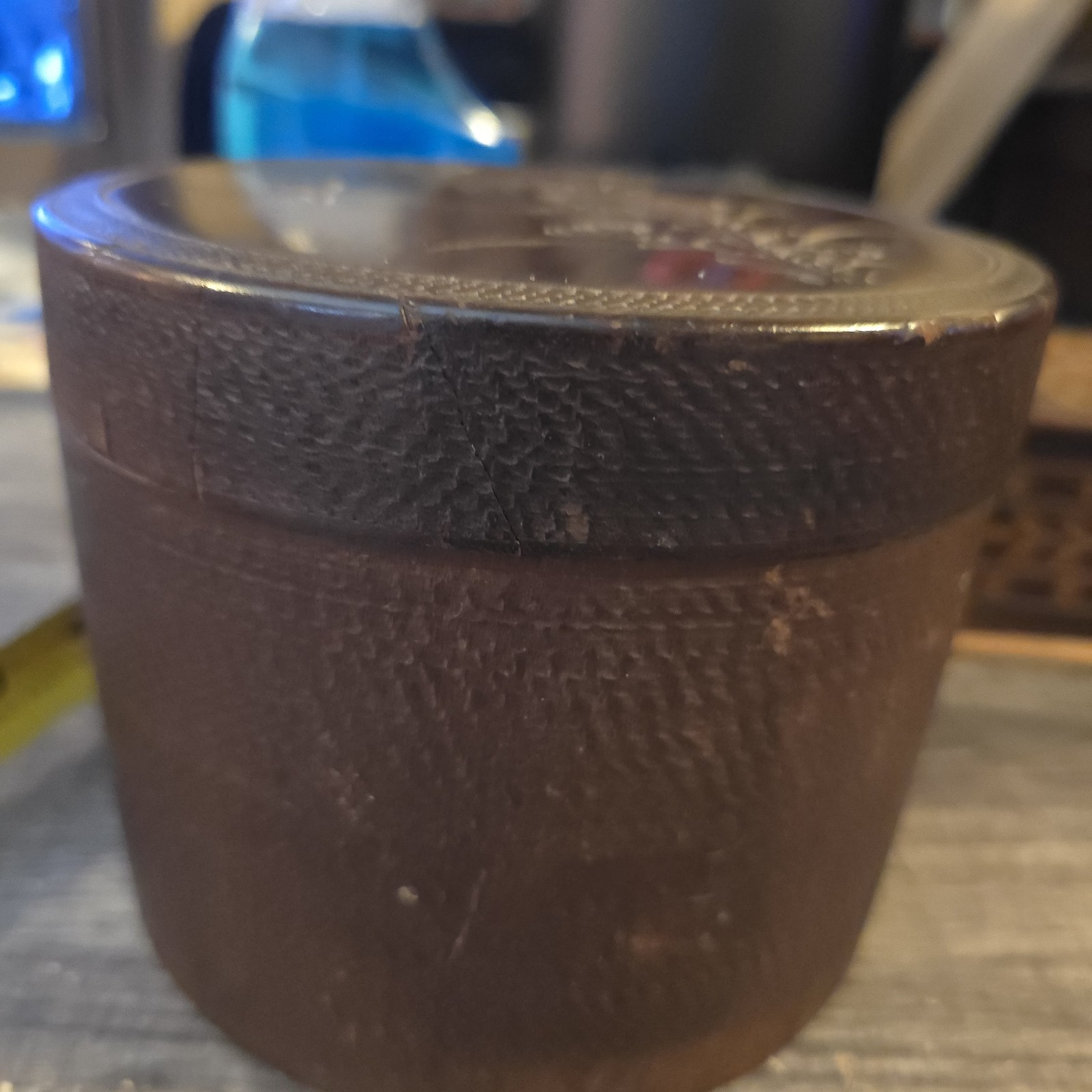 antique round cigarette dispenser Rare Find