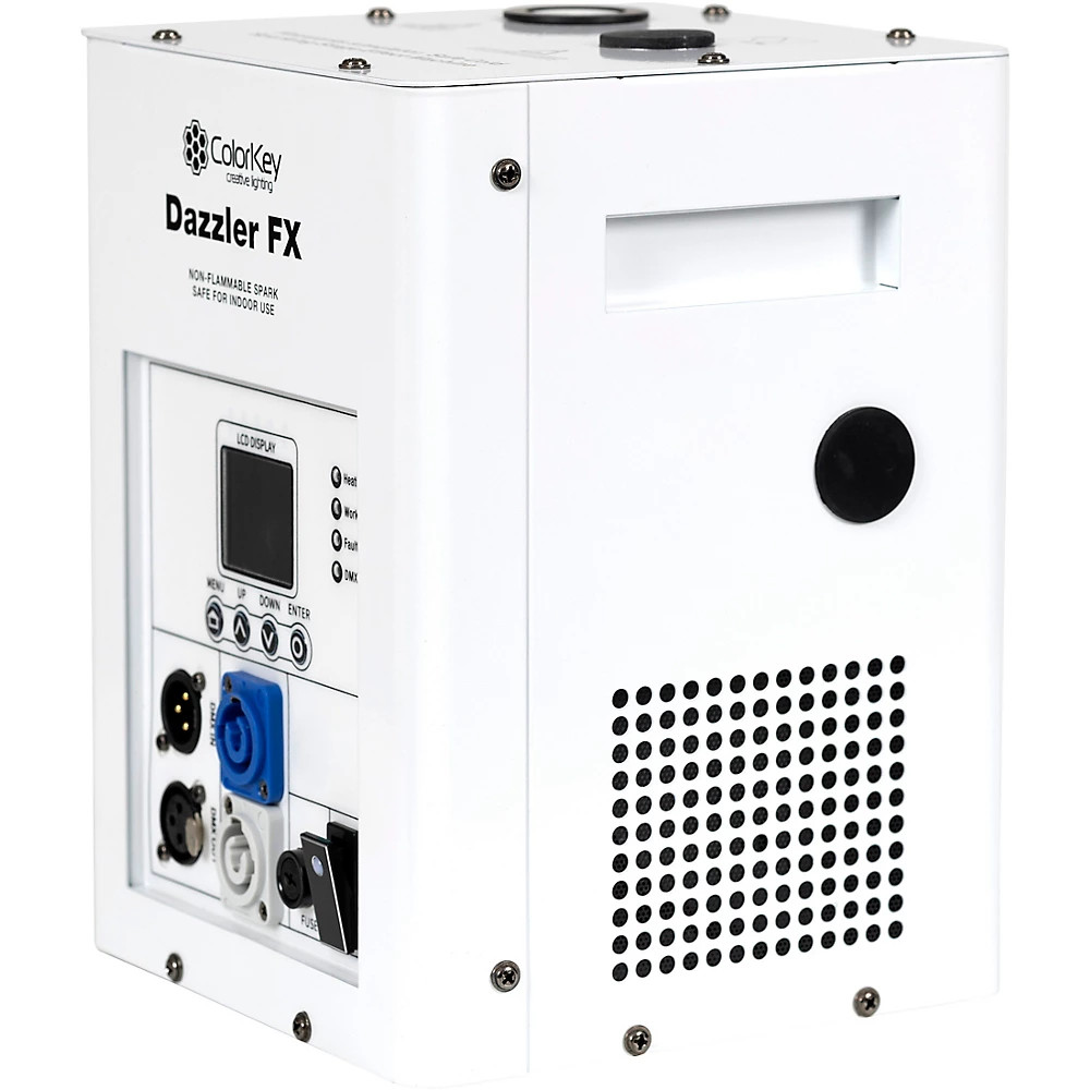 ColorKey Dazzler FX MKII 2-Pack Bundle w/ Road Case White