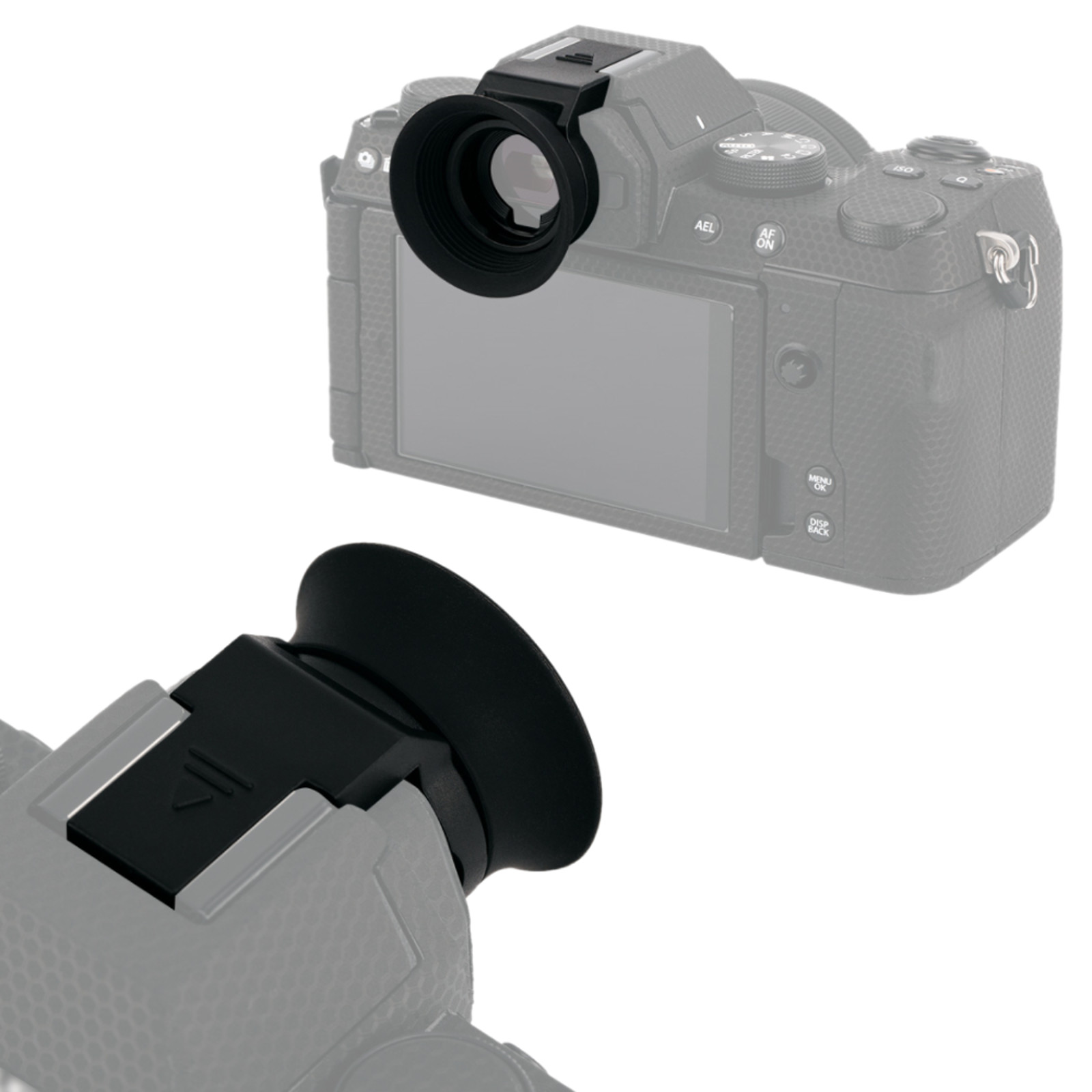 Protect Camera Eyecup Eyepiece Viewfinder For Fujifilm X-S10 X-T200 XS10 XT200