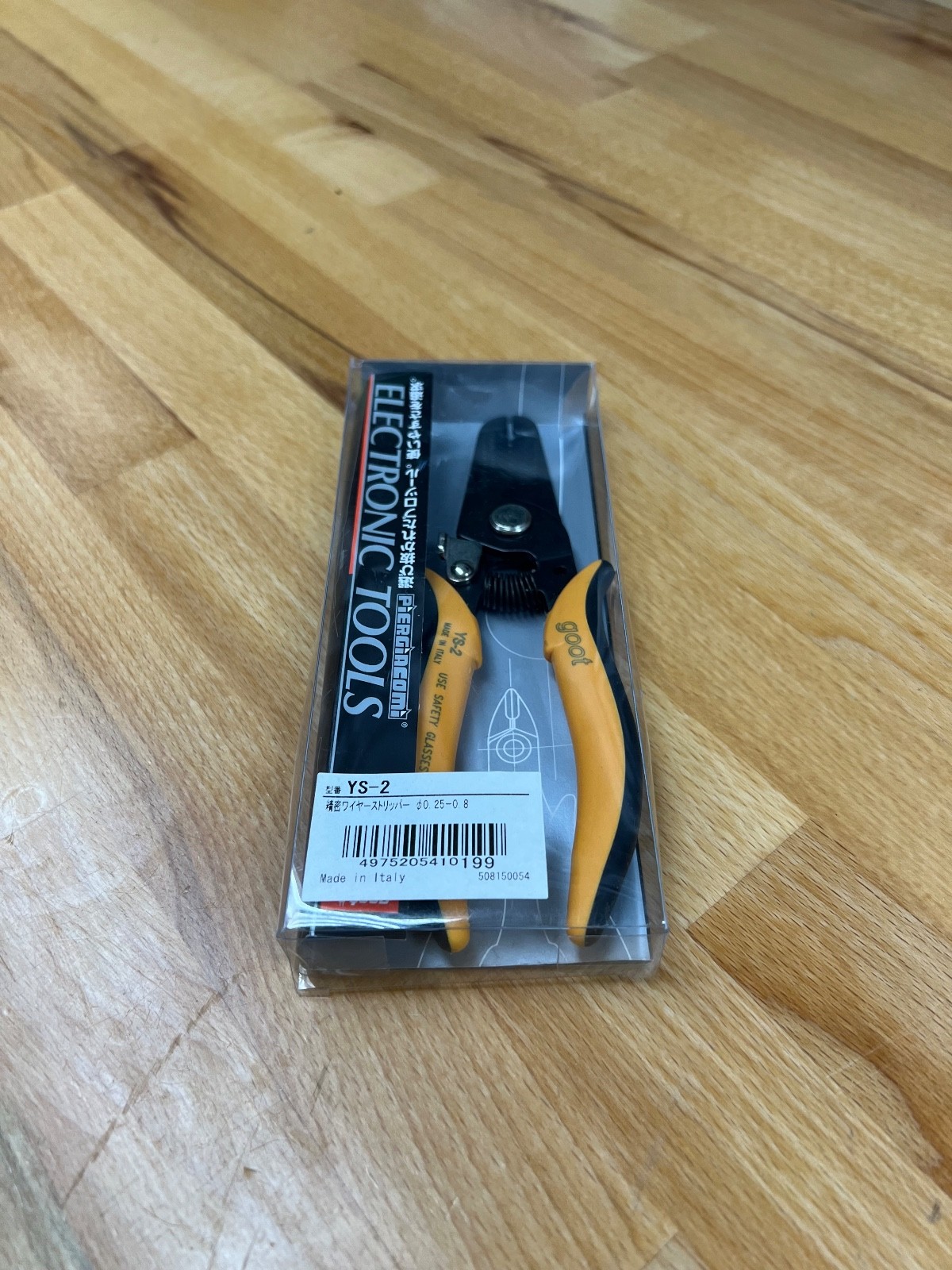 GOOT YS-2 Wire Strippers, Made in Italy