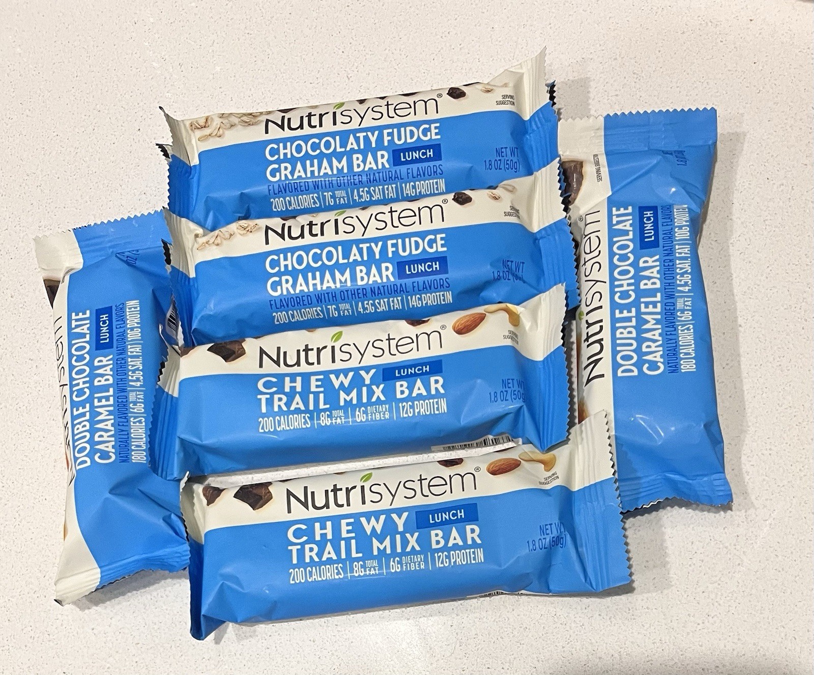 6 Nutrisystem Variety LUNCH BARS BB Jul 2026
