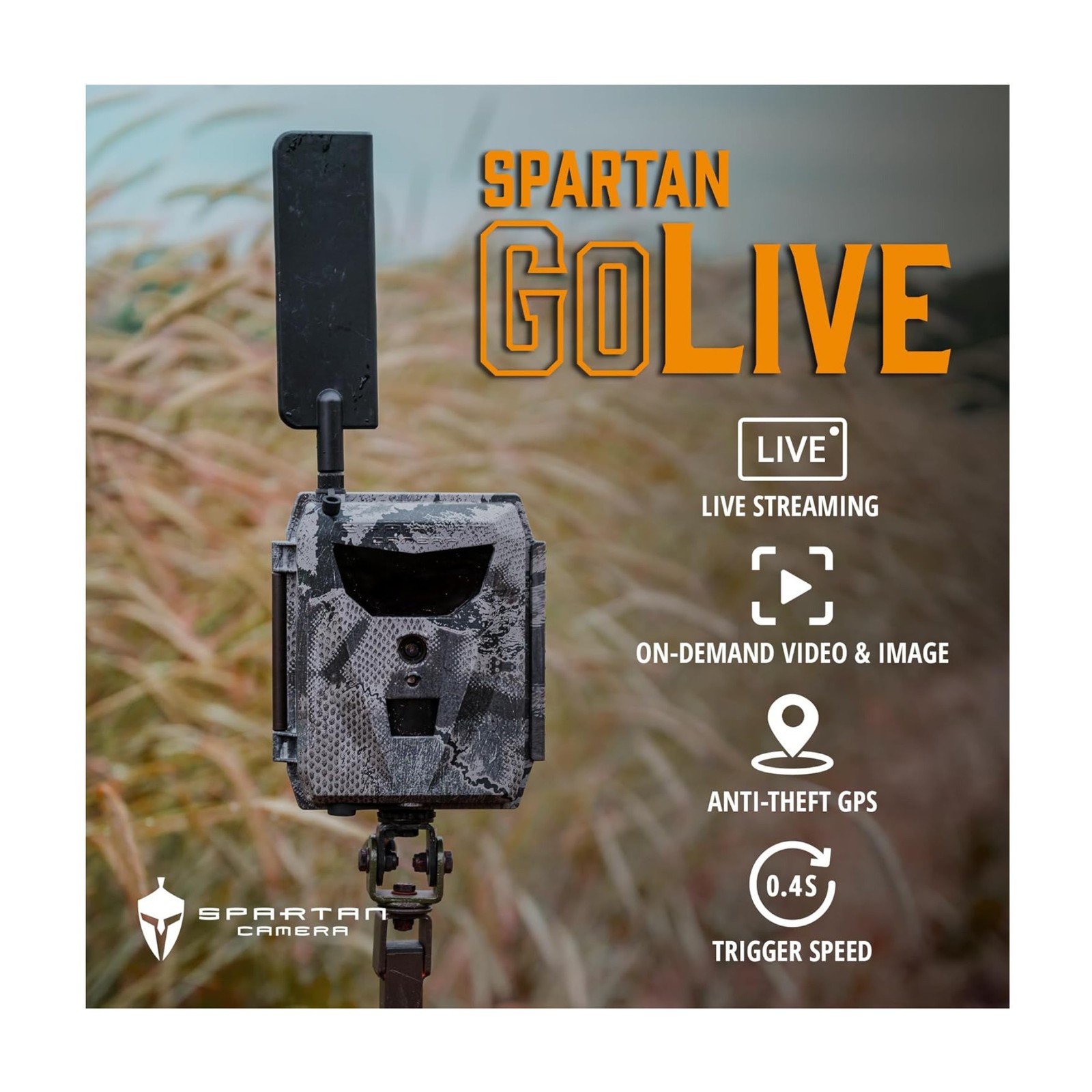 Spartan GoLive 4G/LTE Live Streaming Trail Camera Bundle