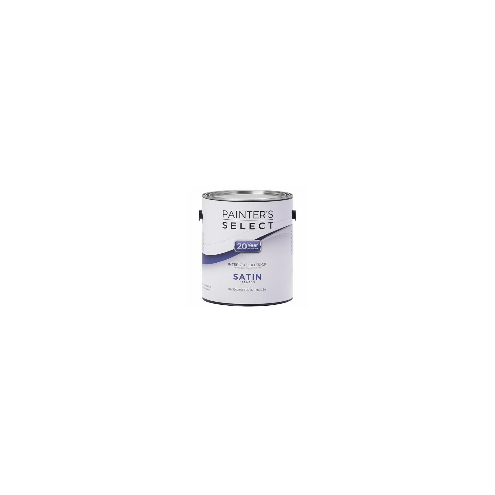 Painter's Select CPSSP-GL Interior/Exterior Paint, White Pastel Base Latex