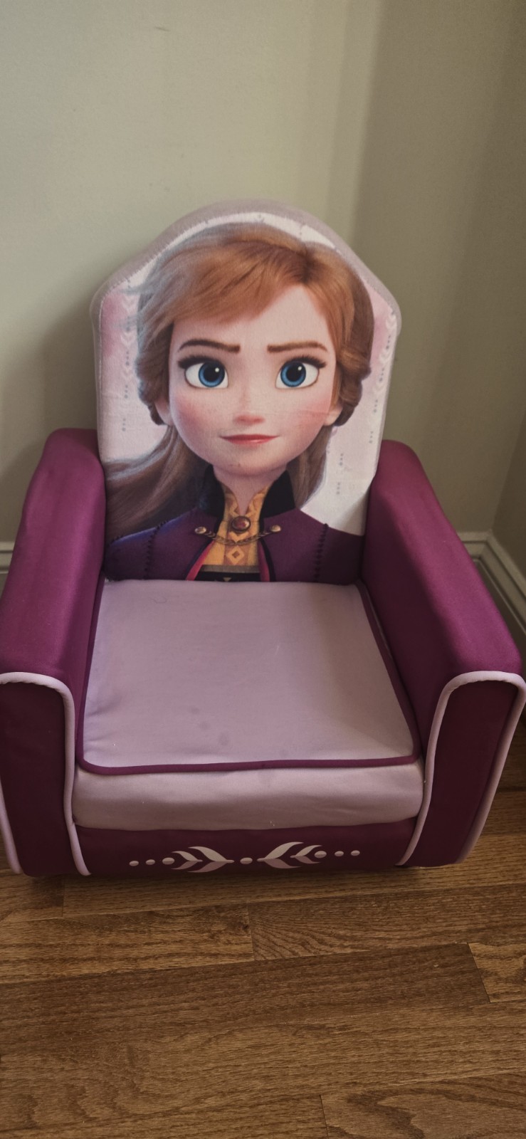 Delta Frozen Upholstered Anna Chair. For 3-6 Years Old Kids