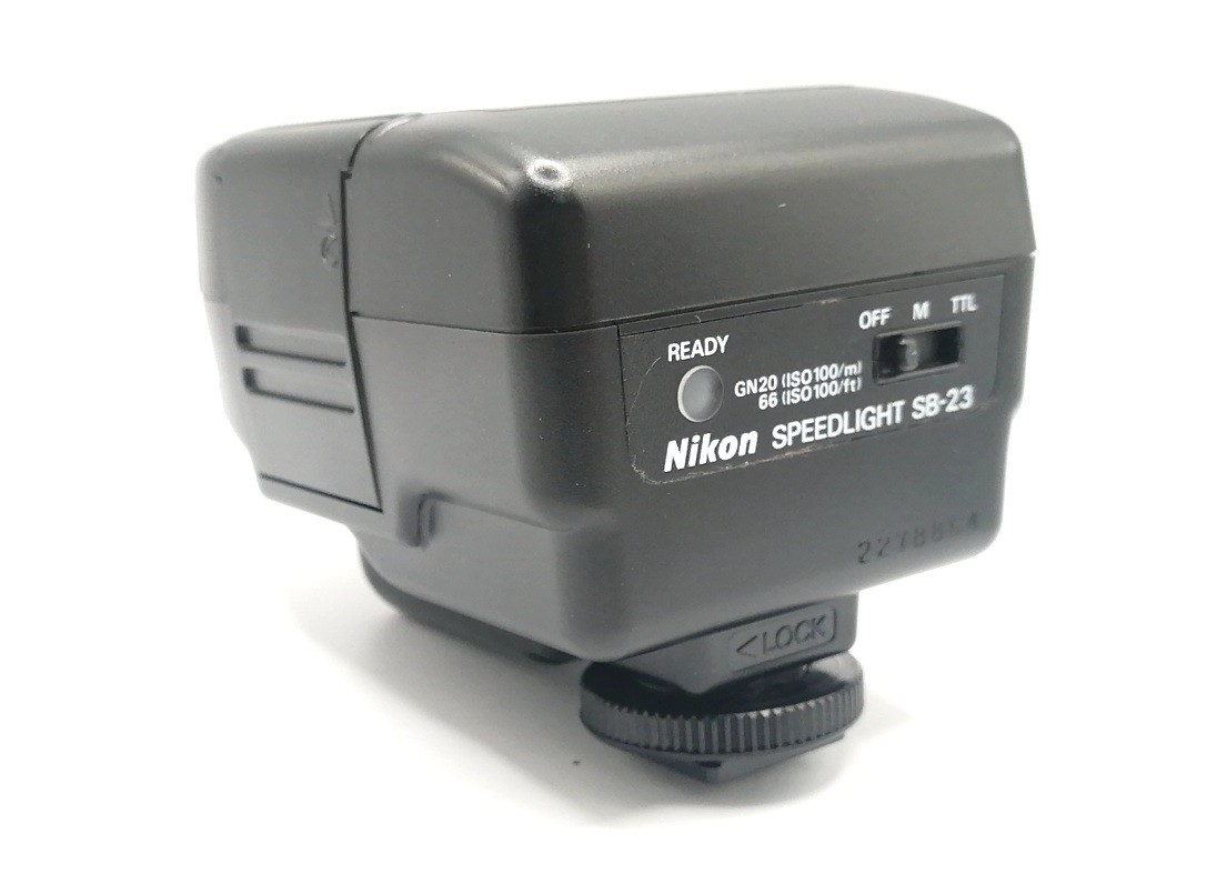🎦👀✨MINT✨ Nikon Speedlight SB-23 Shoe Mount Flash From JAPAN