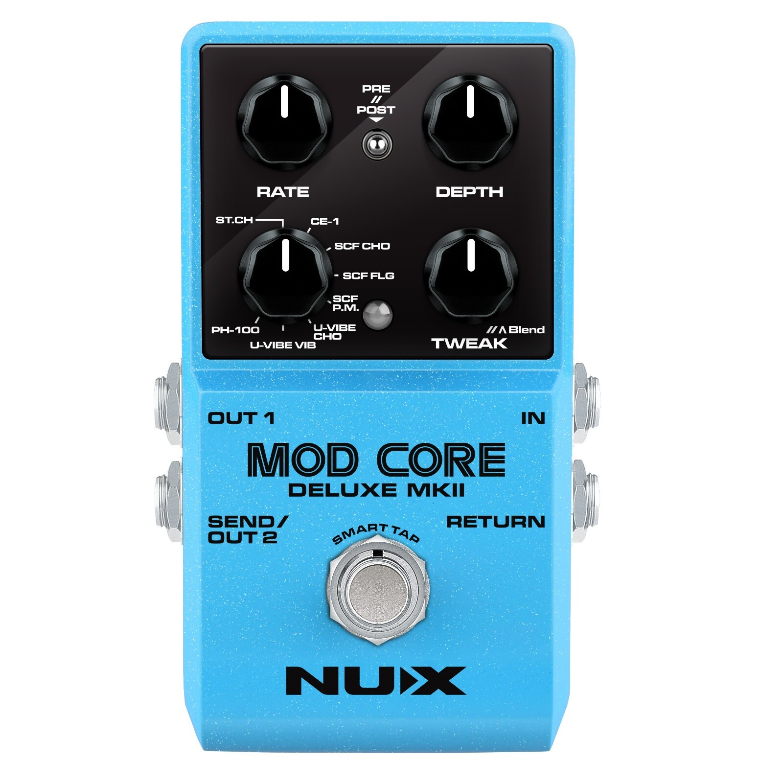 New NUX Mod Core Deluxe MKII Modulation Guitar Effects Pedal