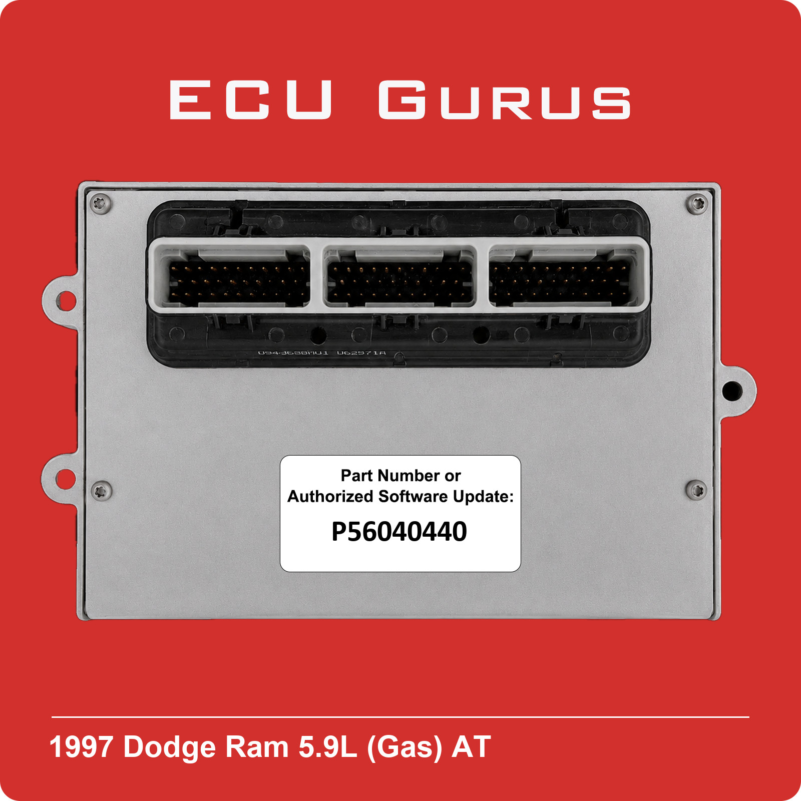 1997 Dodge Ram Truck 5.9L AT Engine Computer P56040440 "VIN Programmed" ECM PCM