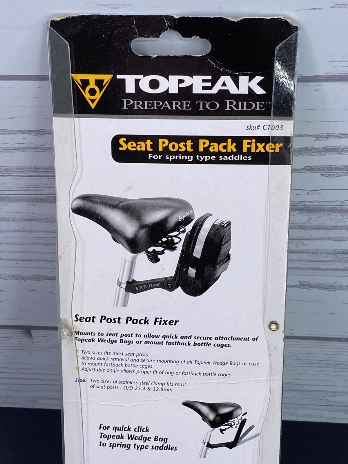 Topeak Seat Post Pack Fixer C1003 Brand New