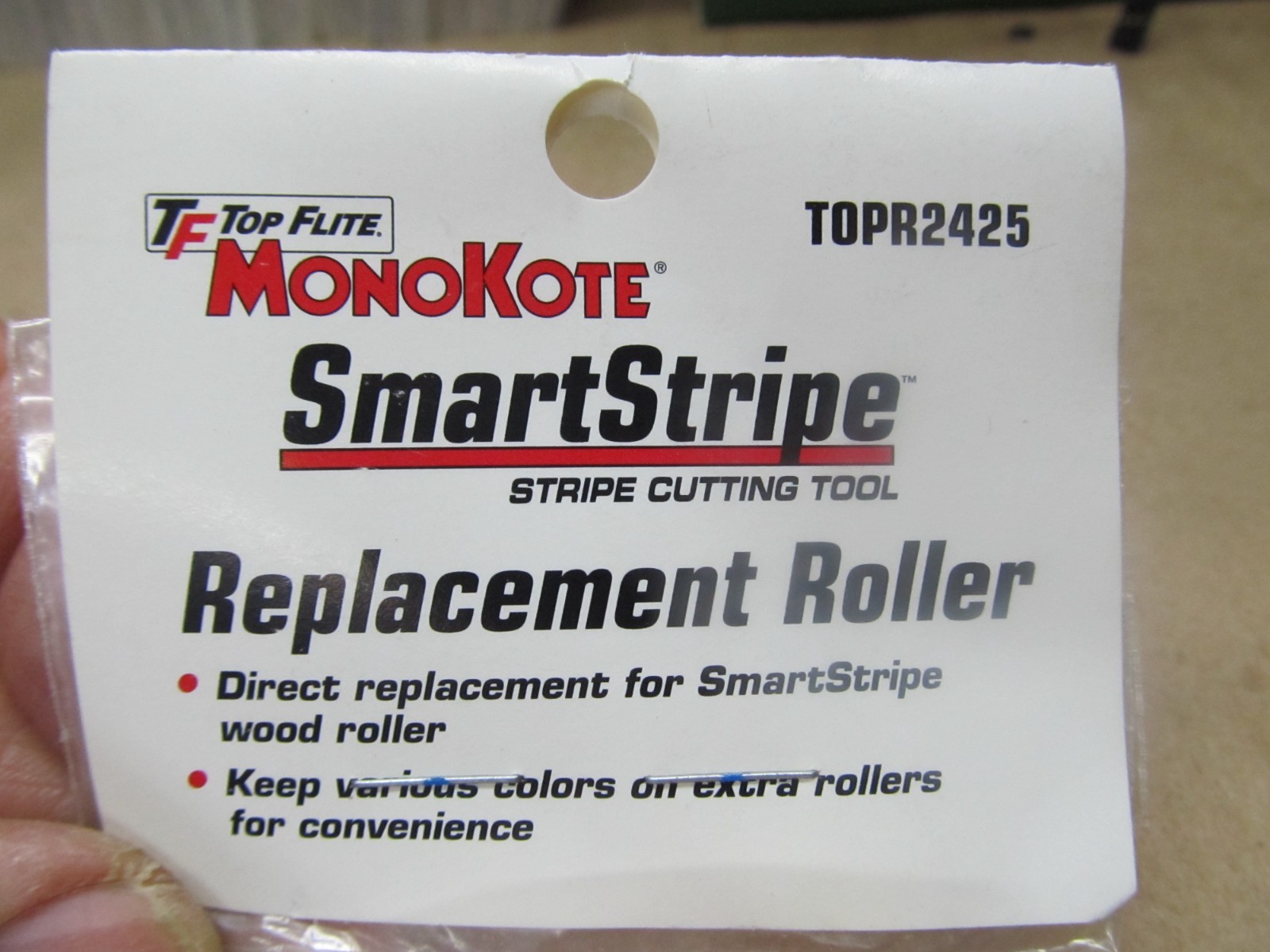 Top Flite Monokote Smart Stripe Cutting Tool Replacement Roller #TOPR2425