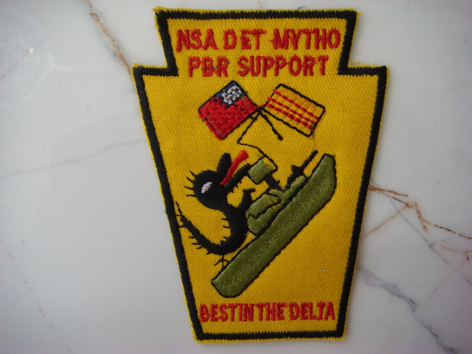US NAVY SUPPORT ACTIVITY DETACHMENT - PBR MY THO, VIETNAM WAR PATCH