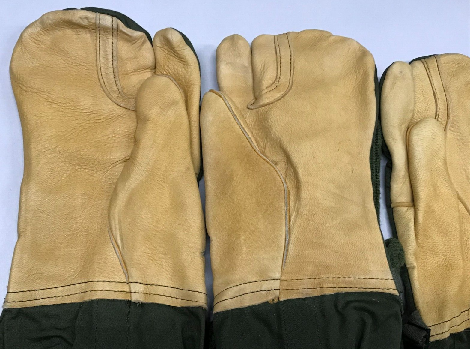 USGI Cold Weather Trigger Finger Mittens M1965 OD NOS