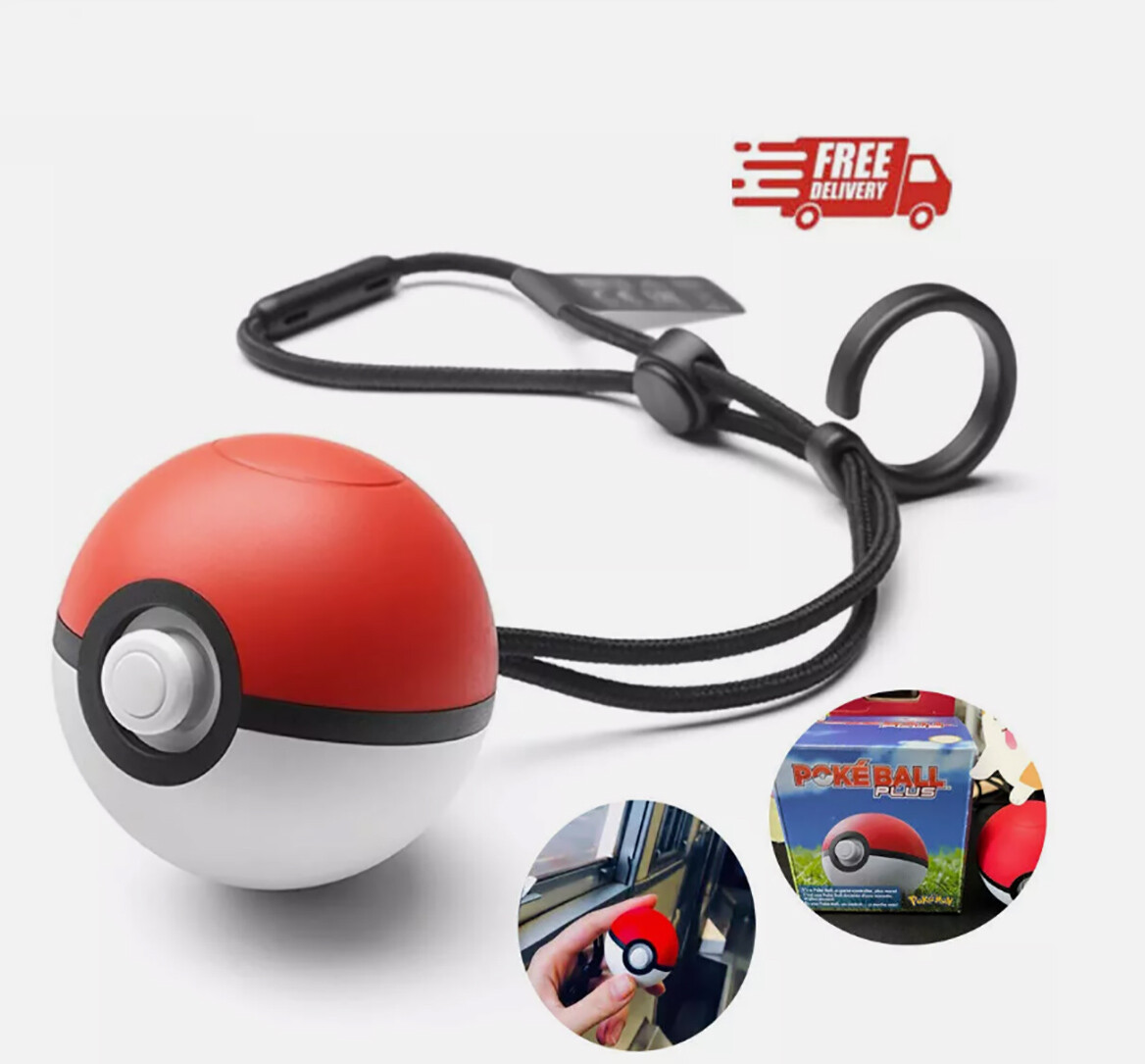 New Poké ball for Nintendo Switch Pokémon Go Controller No mew