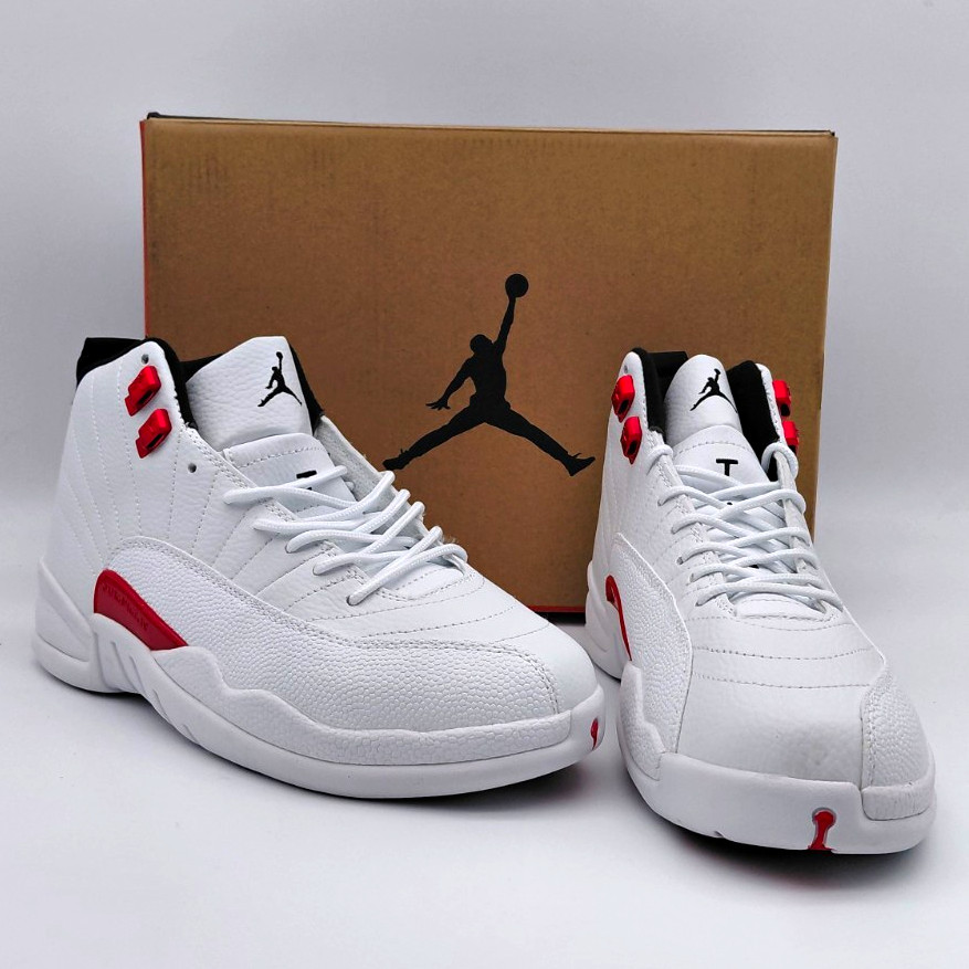 Jordan Air Jordan 12 Men’s Mid Top Leather Lace-Up Basketball Size 10