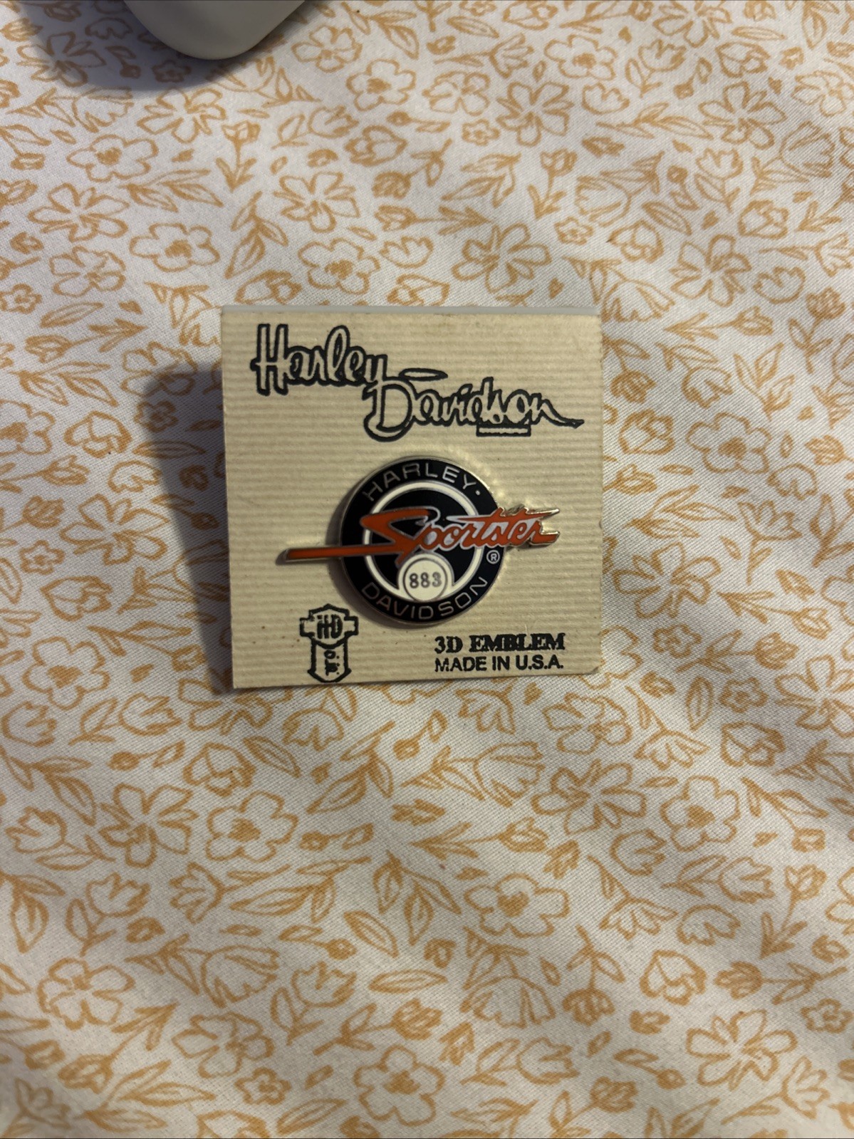 harley davidson sportster 3d emblem
