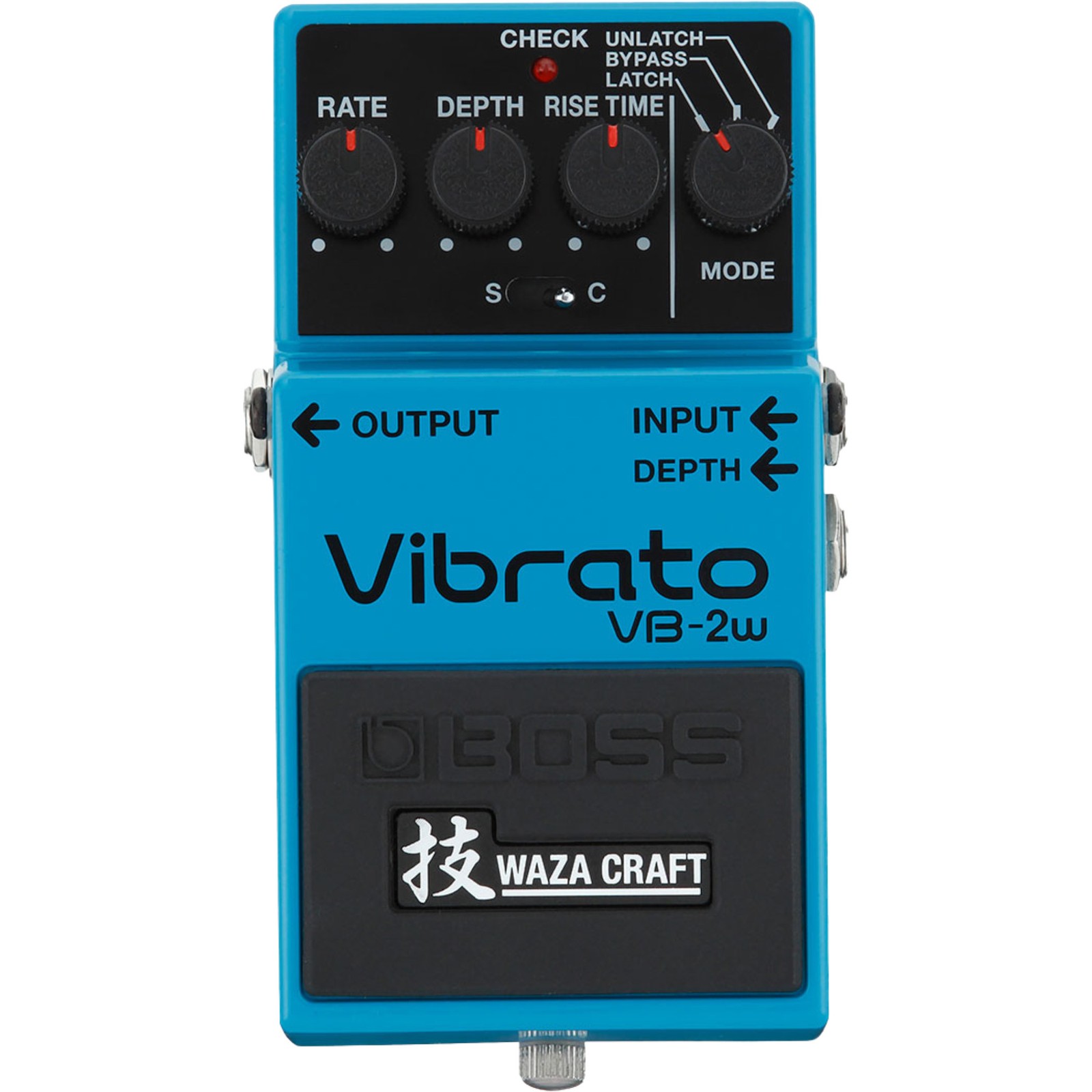 Boss VB-2W Waza Craft Vibrato Effects Pedal
