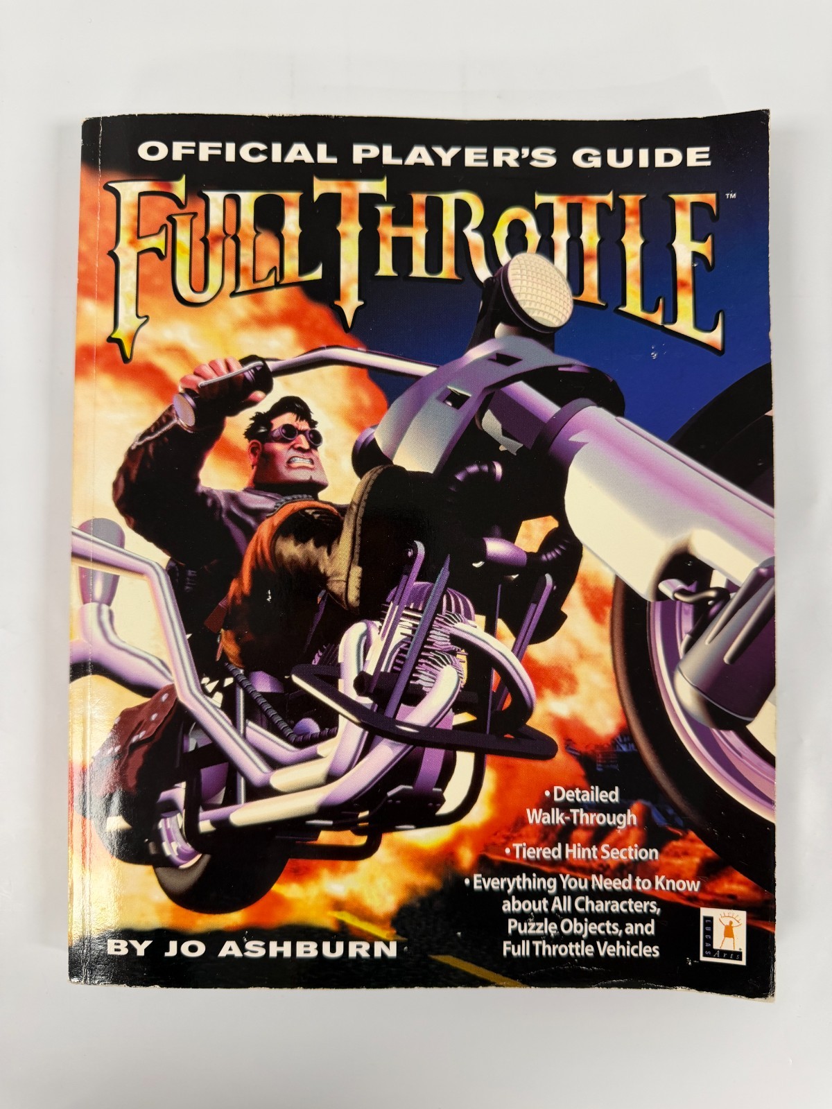 Full Throttle Official Player's Guide by Jo Ashburn 1995 LucasArts
