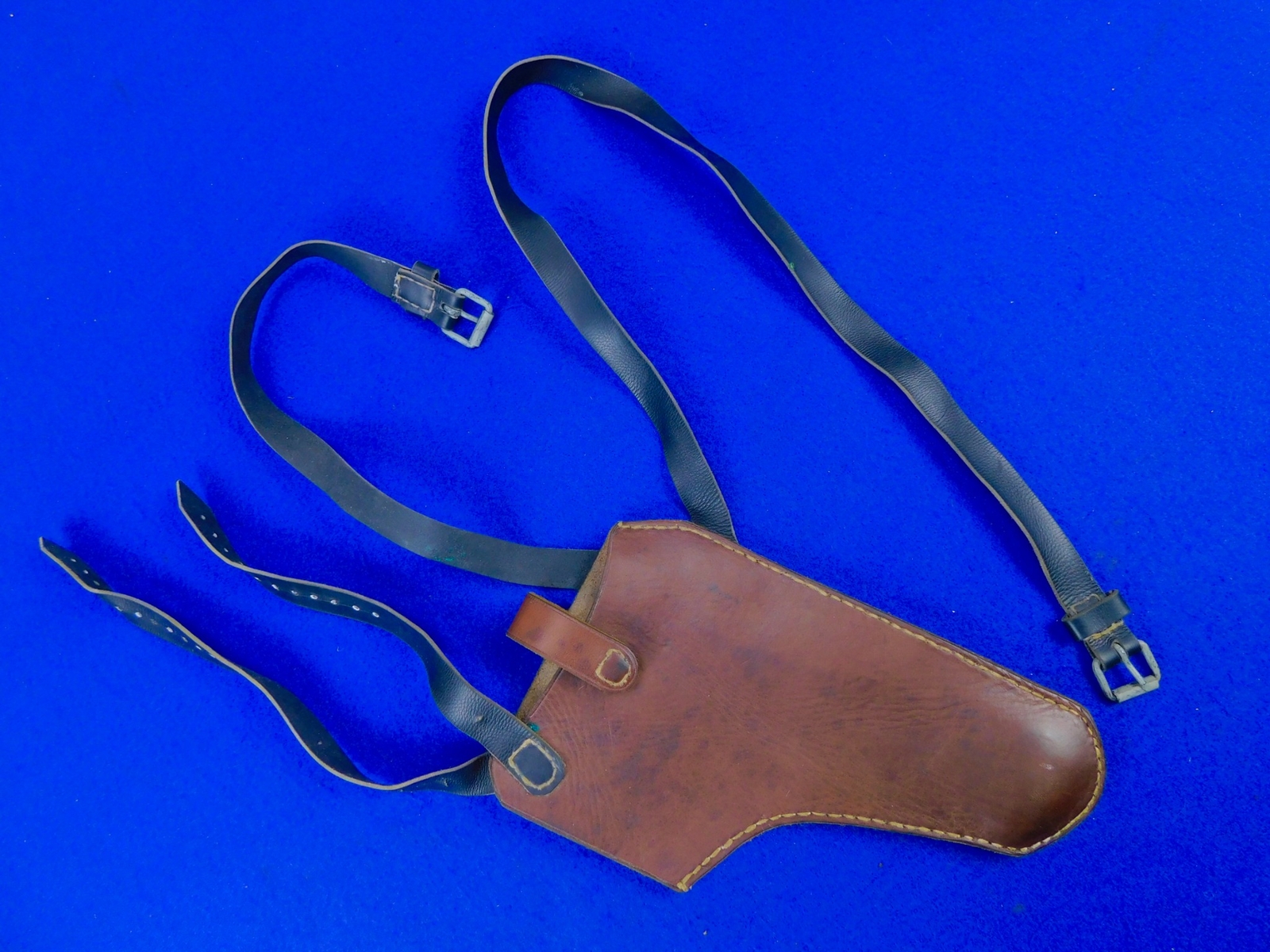 Vintage US Custom Made Pistol Revolver Gun Shoulder Holster
