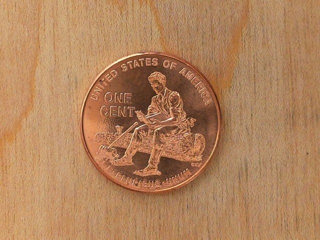 2009 P Lincoln Cent Formative Years Uncirculated Actual Coin # 4