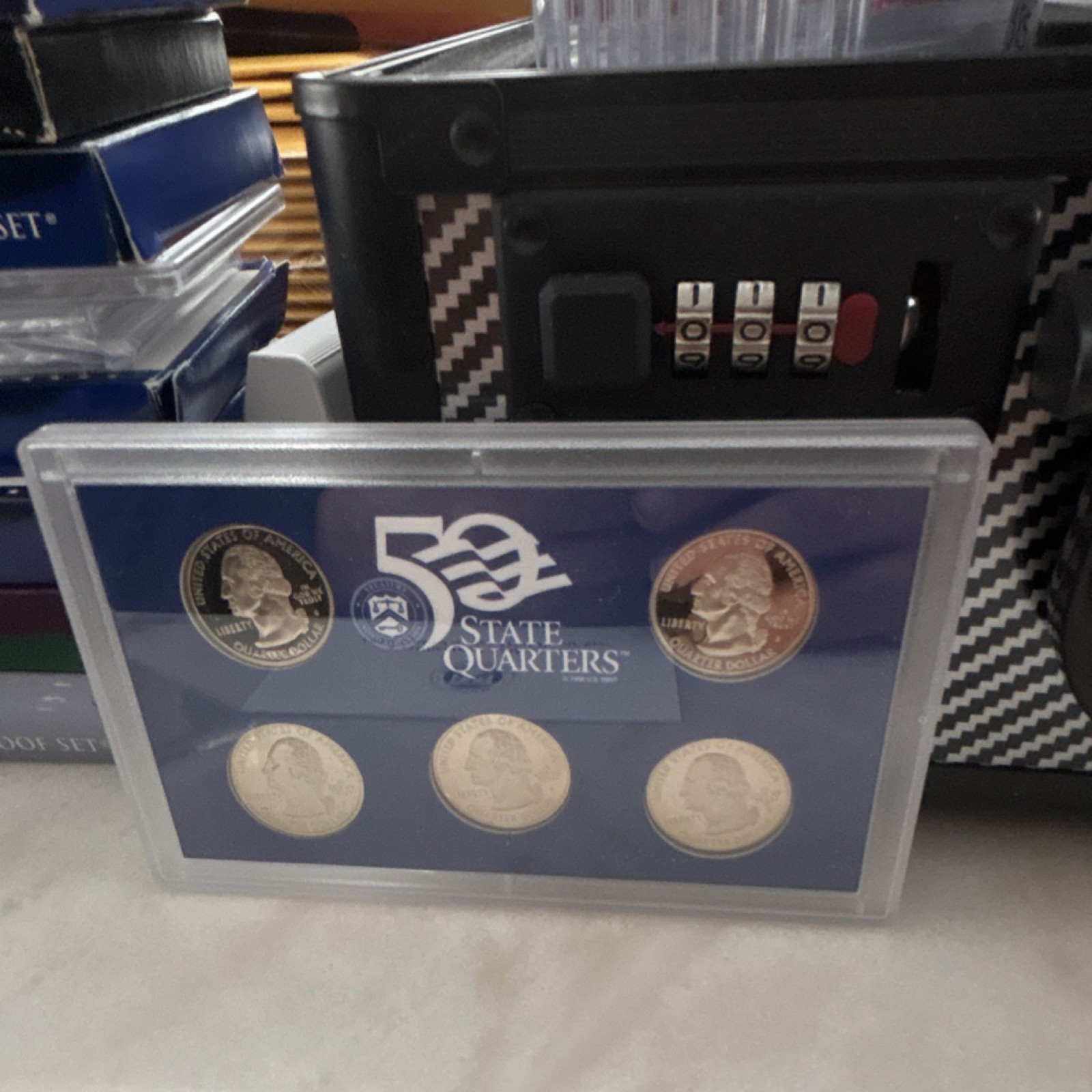 United States Proof Set 1999 U.S. Mint Uncirculated Proof 50 State Quarters