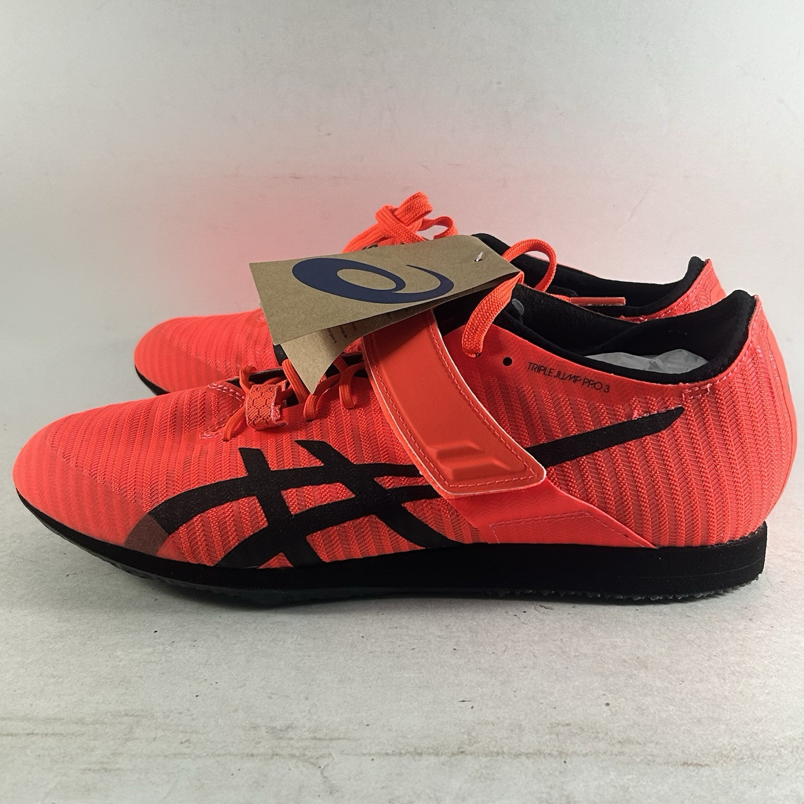 ASICS Triple Jump Pro 3 Mens Track And Field Shoes Cleats Sunrise Red Size 10.5