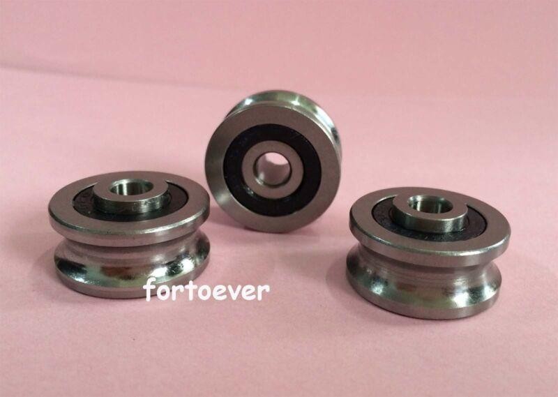 Good 5pcs 6*24*11mm SG20 sealed ball tack roller Groove Ball U Ugroove BEARING