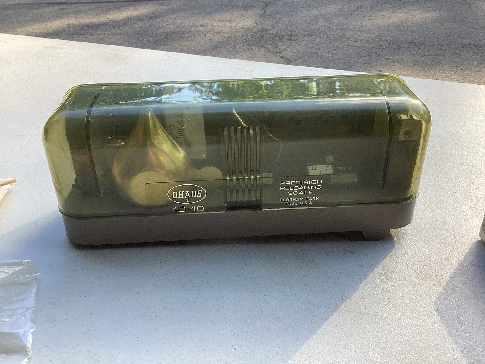 OHAUS 10:10 Precision Reloading Beam Scale in Original Box