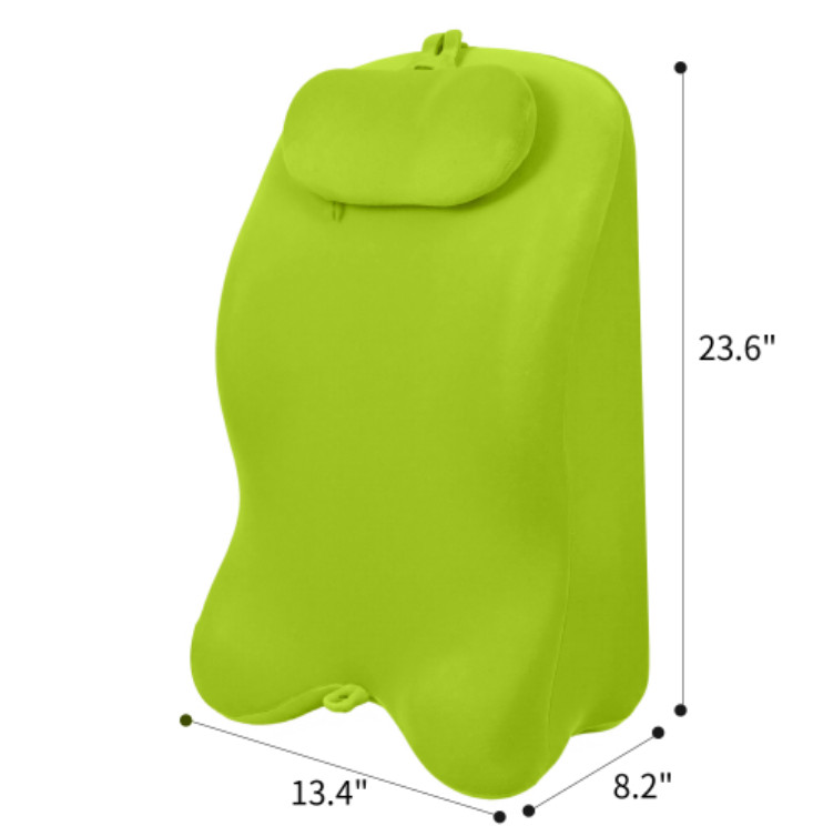 Ergonomic Memory Foam Bed Pillow Spinal Posture Support Back Leg Reading Cushion