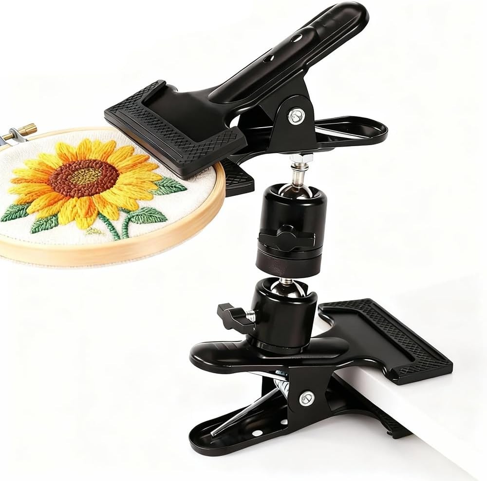 Embroidery Clamp Stand 360 Degree Rotation Table Holder